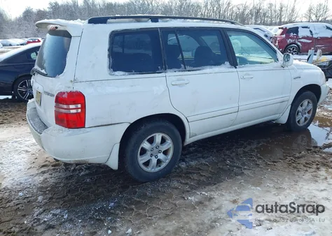 2003 Toyota Highlander Limited V6 from USA, damaged, VIN JTEGF21A530094232
